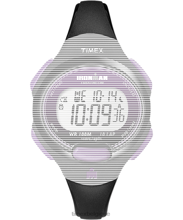 sangles | Timex unisexe bracelet en résine de remplacement de 12 mm pour ironman essential 10 de taille moyenne R2F20542 noir