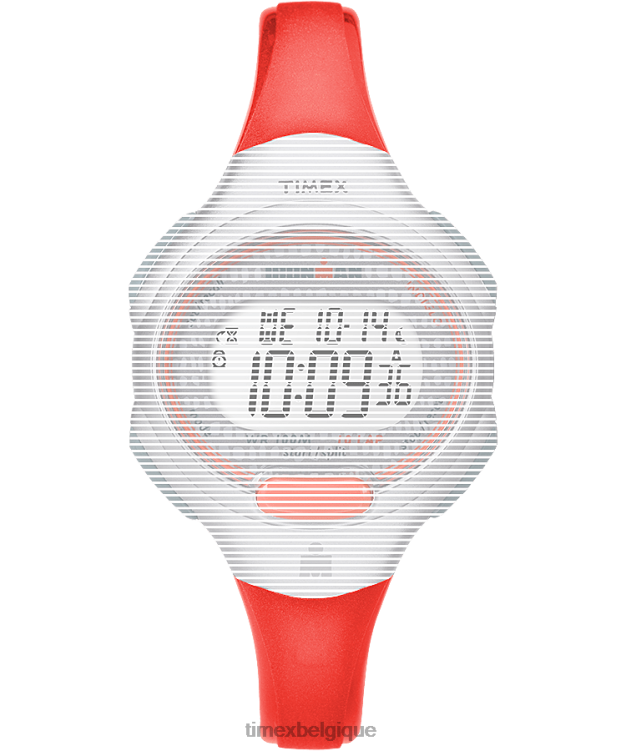 sangles | Timex unisexe bracelet en résine de remplacement de 12 mm pour ironman essential 10 de taille moyenne R2F20584 orange