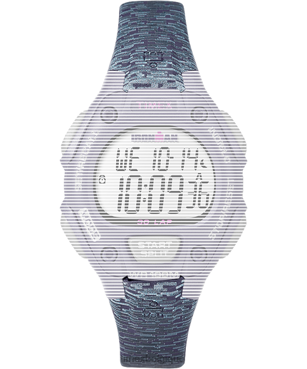 sangles | Timex unisexe bracelet en résine de remplacement de 14 mm pour ironman classic 30 de taille moyenne R2F20650 violet