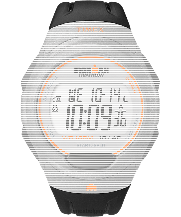 sangles | Timex unisexe bracelet en résine de remplacement de 16 mm pour ironman essential 10 pleine grandeur R2F20621 noir