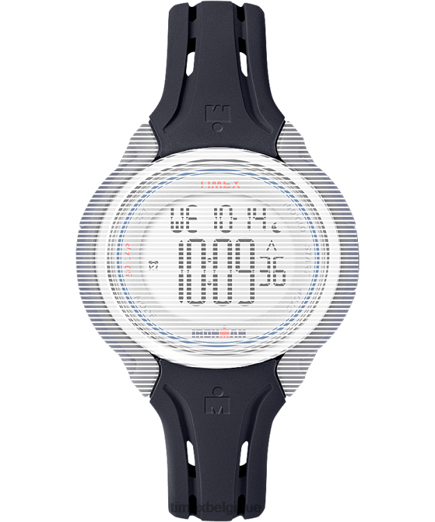 sangles | Timex unisexe bracelet en silicone de remplacement de 13 mm pour ironman élégant 50 de taille moyenne R2F20576 bleu