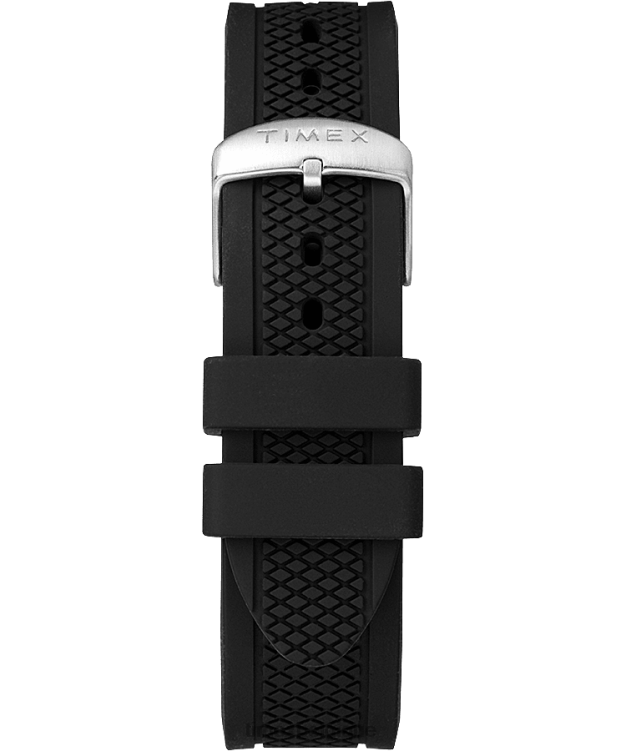 sangles | Timex unisexe bracelet en silicone de remplacement de 20 mm pour le joueur hommage R2F20676 noir