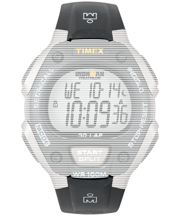 sangles | Timex unisexe sangle de remplacement pour ironman classic 30 pleine grandeur R2F20691 noir