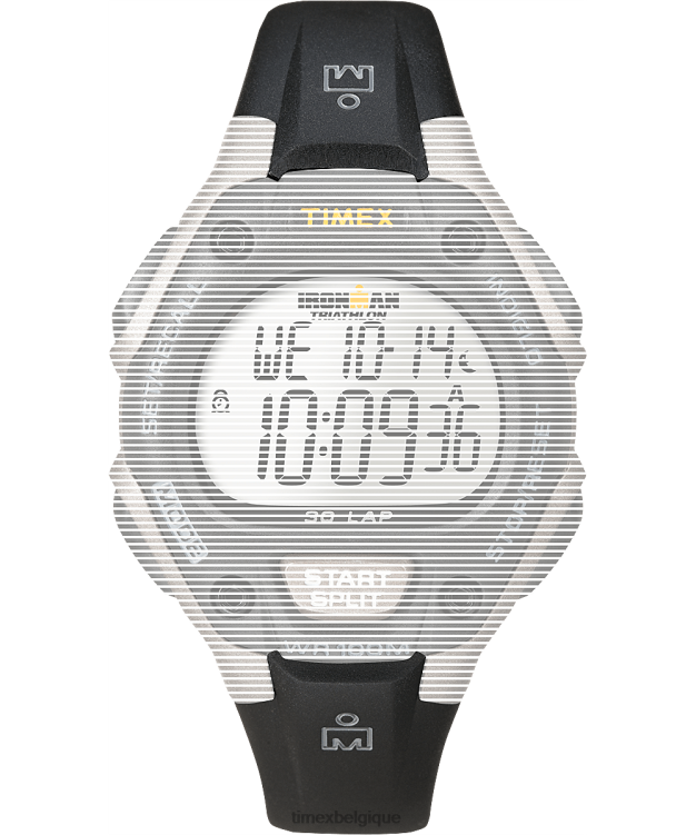 sangles | Timex unisexe sangle de remplacement pour ironman classic 30 taille moyenne R2F20712 noir