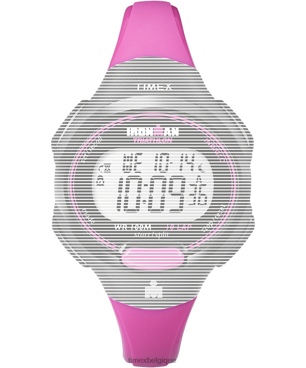 sangles | Timex unisexe sangle de remplacement pour ironman essential 10 taille moyenne R2F20599 rose