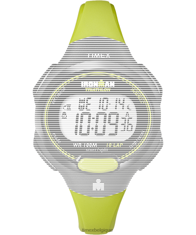 sangles | Timex unisexe sangle de remplacement pour ironman essential 10 taille moyenne R2F20628 vert