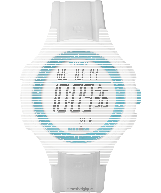 sangles | Timex unisexe sangle de remplacement pour ironman essential 30 R2F20700 blanc