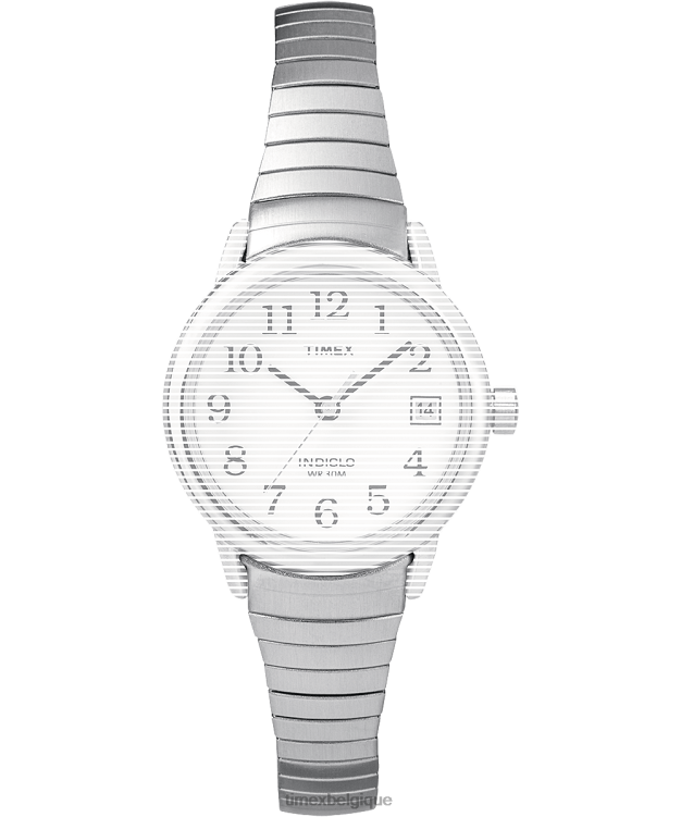 sangles | Timex unisexe sangle de remplacement pour une lecture facile R2F20568 acier inoxydable