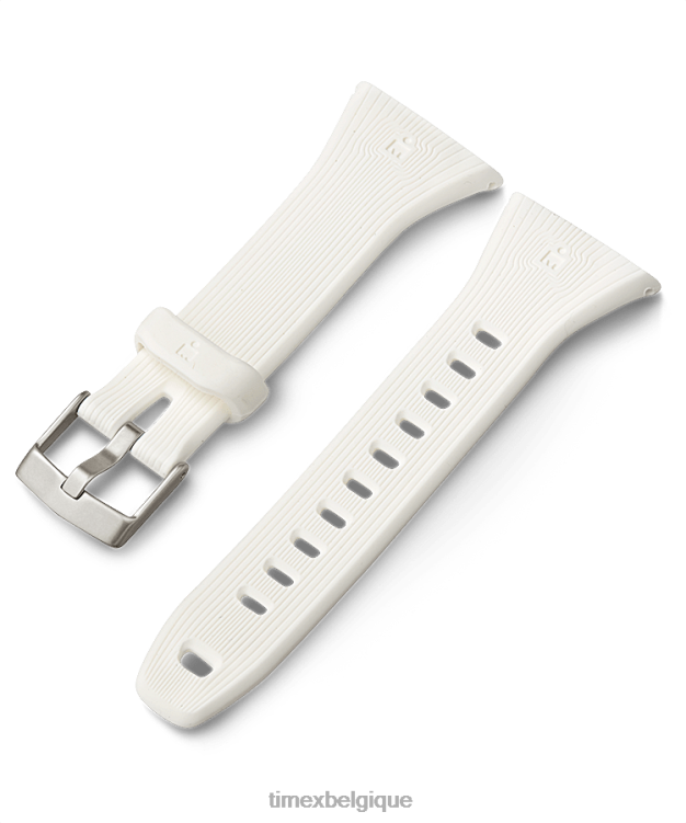 sangles | Timex unisexe Bracelet en silicone à dégagement rapide de 21 mm R2F20682 blanc