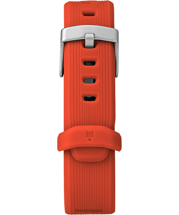 sangles | Timex unisexe bracelet en silicone de 21 mm R2F20694 orange