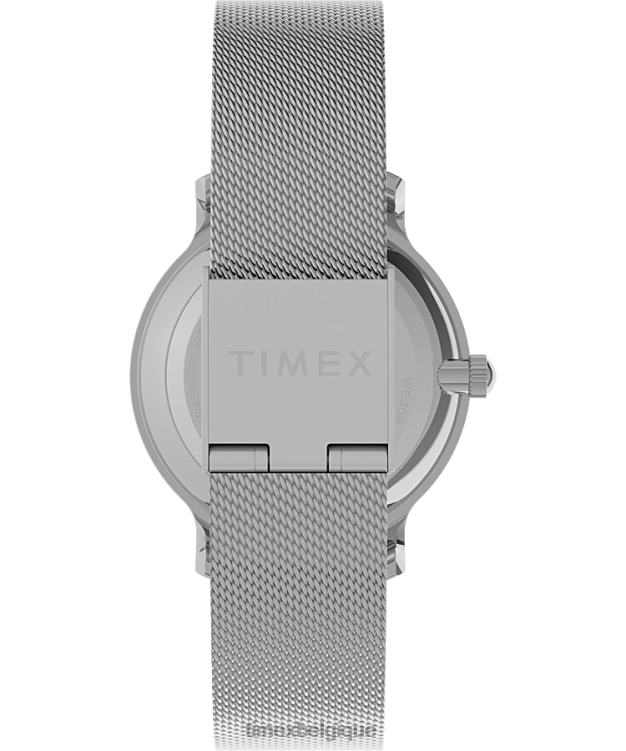 montres | Timex femmes montre-bracelet en acier inoxydable transcend céleste de 31 mm R2F20383 argenté/violet