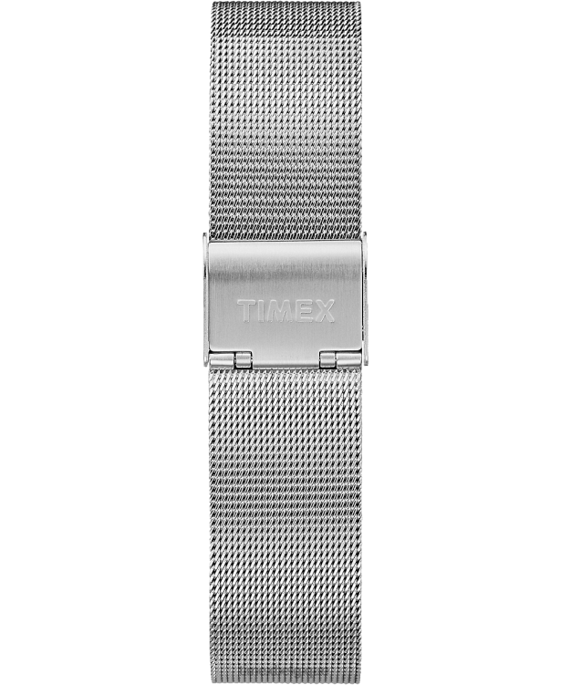 montres | Timex femmes montre fairfield à bracelet en maille de 37 mm R2F20344 argenté/blanc