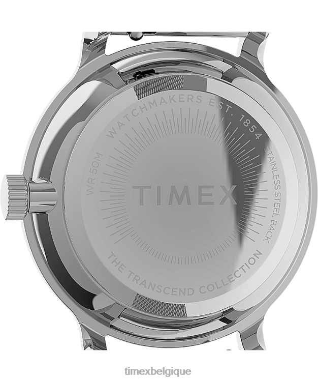 montres | Timex femmes montre transcend 31 mm avec bracelet en maille d'acier inoxydable R2F20380 argenté