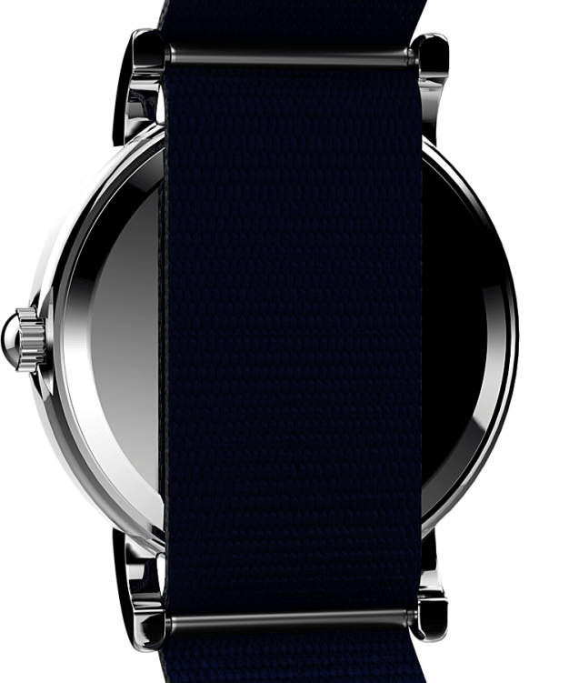 montres | Timex femmes Montre Weekender x Peanuts à motif floral 31 mm, bracelet en tissu R2F20399 argenté/bleu/blanc