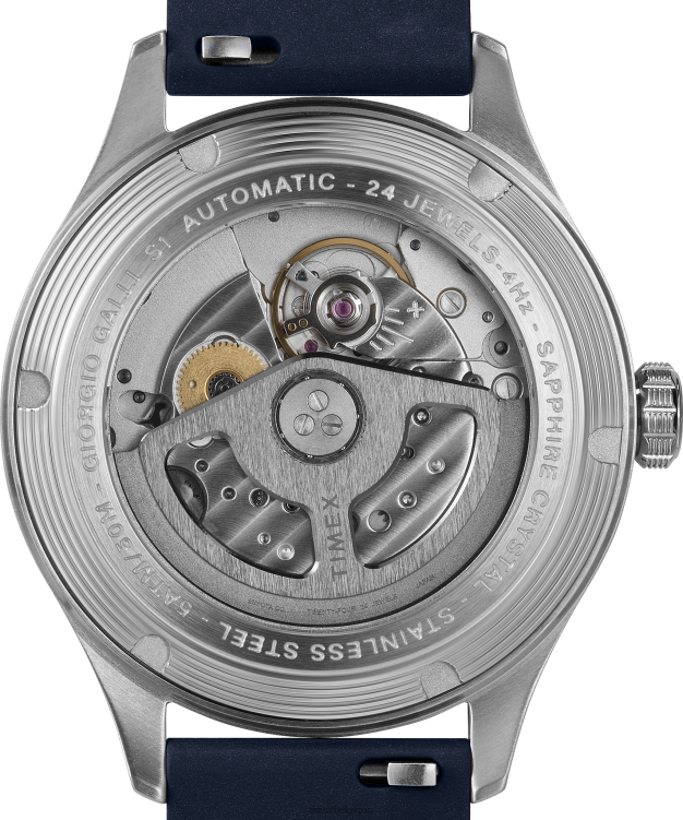 montres | Timex Hommes giorgio galli s1 automatique 38mm R2F2052 bleu atlantique