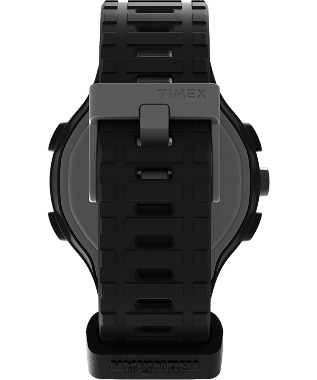 montres | Timex Hommes montre ironman t200 42 mm bracelet en silicone R2F20274 gris