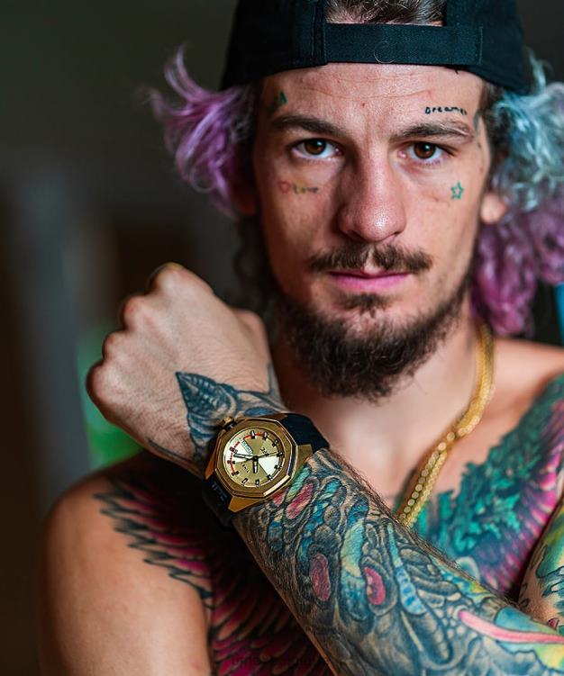 montres | Timex Hommes montre ufc pro avec bracelet en silicone de 44 mm R2F20275 noir